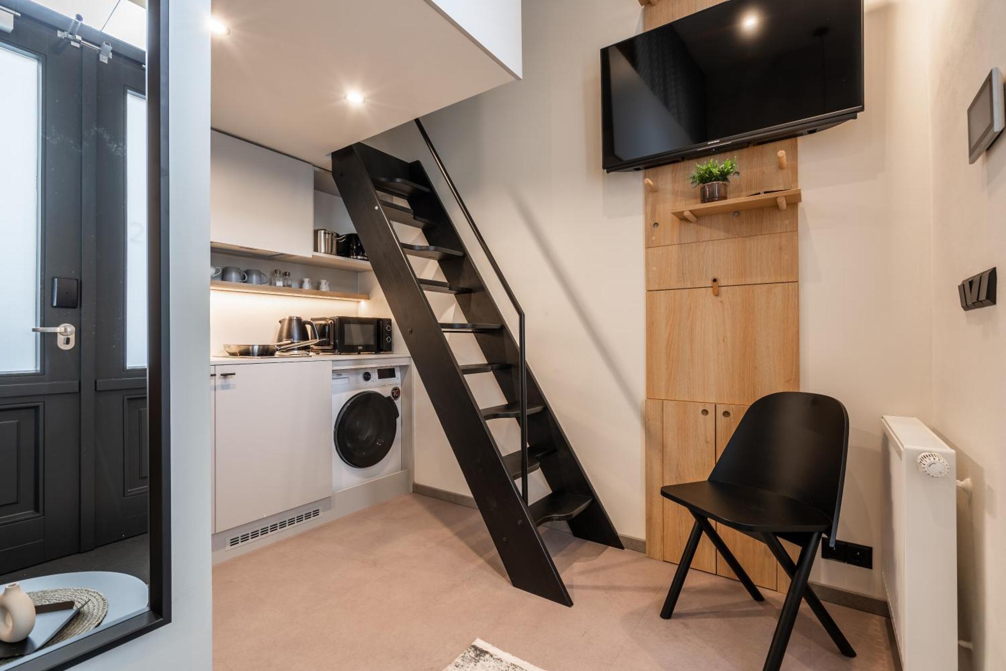 Honest Karlin Aparthotel Πράγα Δωμάτιο φωτογραφία